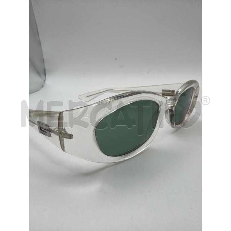 GUCCI OCCHIALI LENTE VERDE MONTATURA TRASPARENTE | Mercatino dell'Usato Roma porta maggiore 5