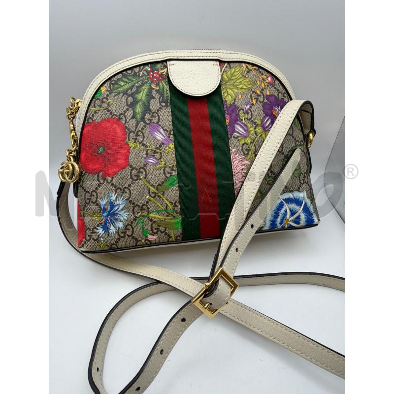 GUCCI OPHIDIA DOME SHOULDER BAG FLORA BORSA TRACOLLINA | Mercatino dell'Usato Roma porta maggiore 2