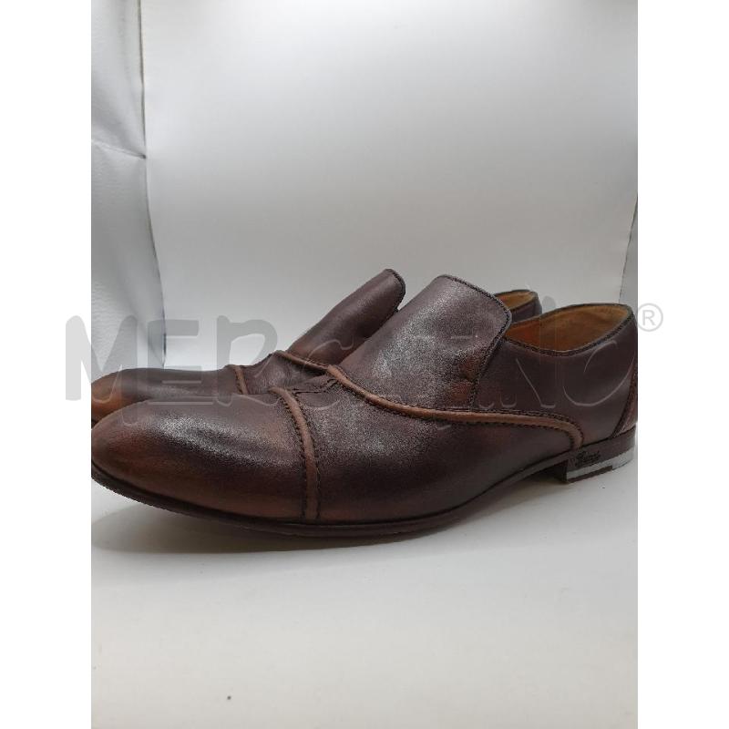 GUCCI SCARPE UOMO MARRONI PELLE CUCITURE | Mercatino dell'Usato Roma porta maggiore 5