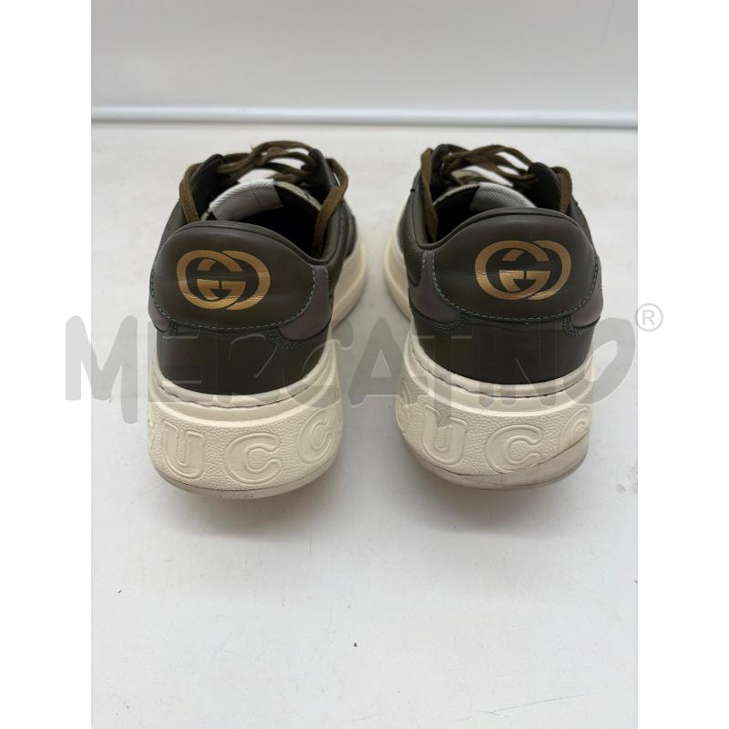 GUCCI SNEAKERS UOMO VERDE MONOGRAM DA RIV RETRO  | Mercatino dell'Usato Roma porta maggiore 3
