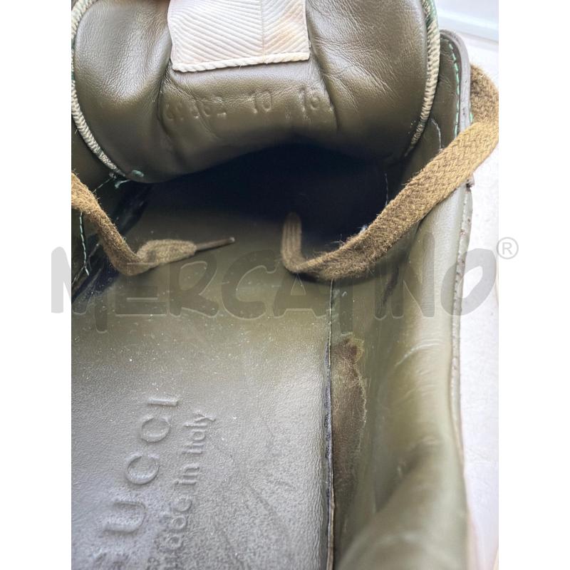 GUCCI SNEAKERS UOMO VERDE MONOGRAM DA RIV RETRO  | Mercatino dell'Usato Roma porta maggiore 4