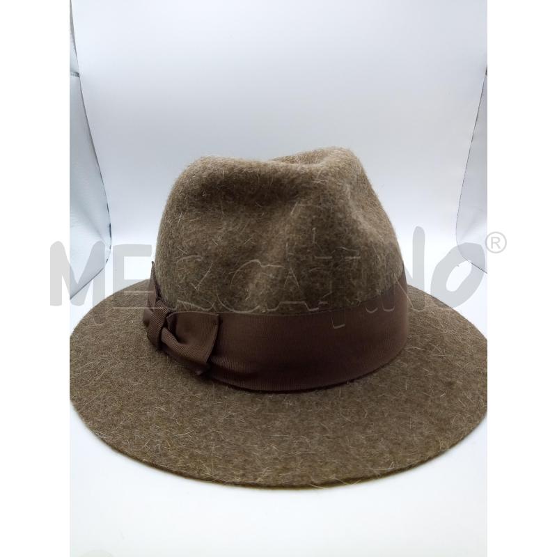 HENRT COTTONS CAPPELLOMARRONE FASCIA TESSUTO LANA | Mercatino dell'Usato Roma porta maggiore 1
