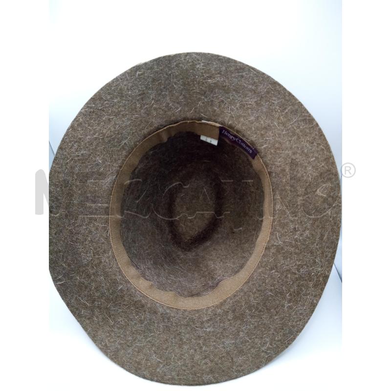 HENRT COTTONS CAPPELLOMARRONE FASCIA TESSUTO LANA | Mercatino dell'Usato Roma porta maggiore 4