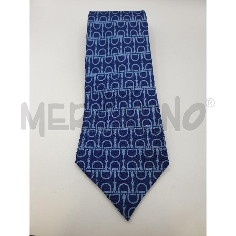 HERMES CRAVATTA BLU DISEGNI CELESTI | Mercatino dell'Usato Roma porta maggiore 1