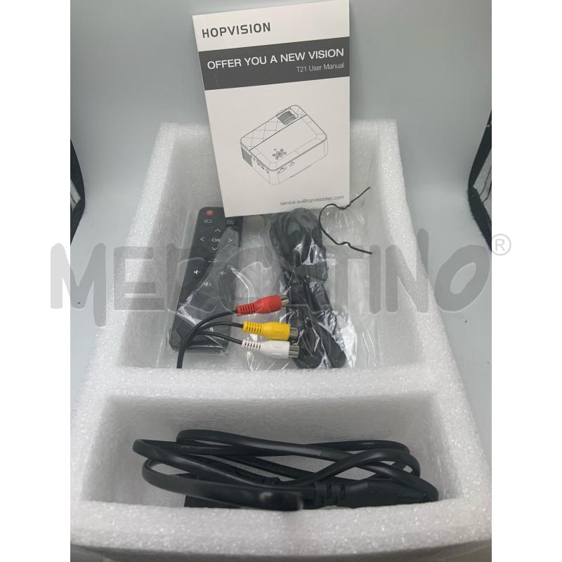HOPVISION PORTABLE LED PROJECTOR | Mercatino dell'Usato Roma porta maggiore 4