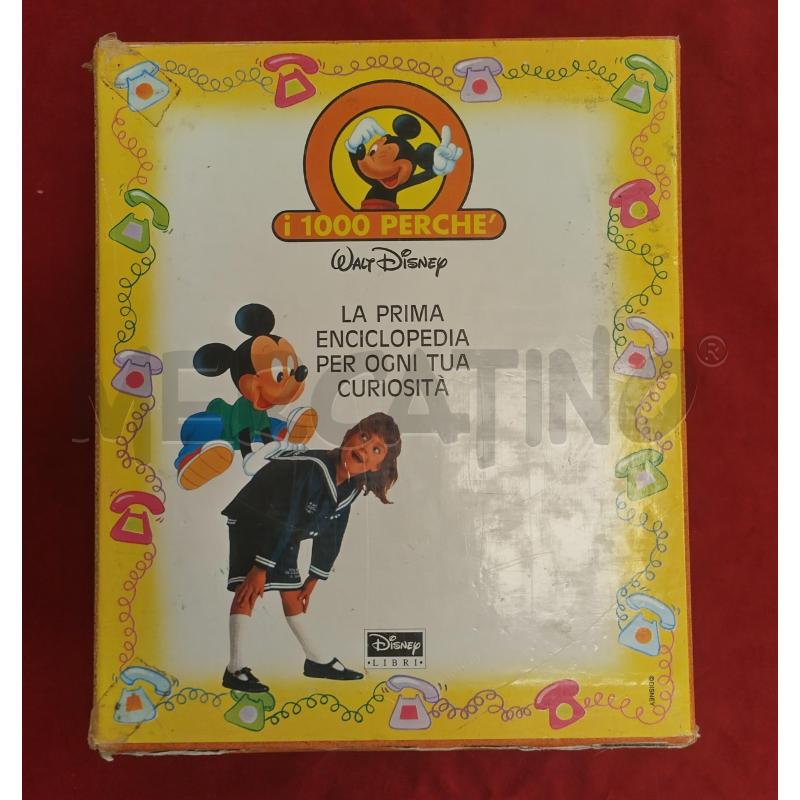 I 1000 PERCHÉ WALT DISNEY COFANETTO COMPLETO 24 VOLUMI | Mercatino dell'Usato Roma porta maggiore 3