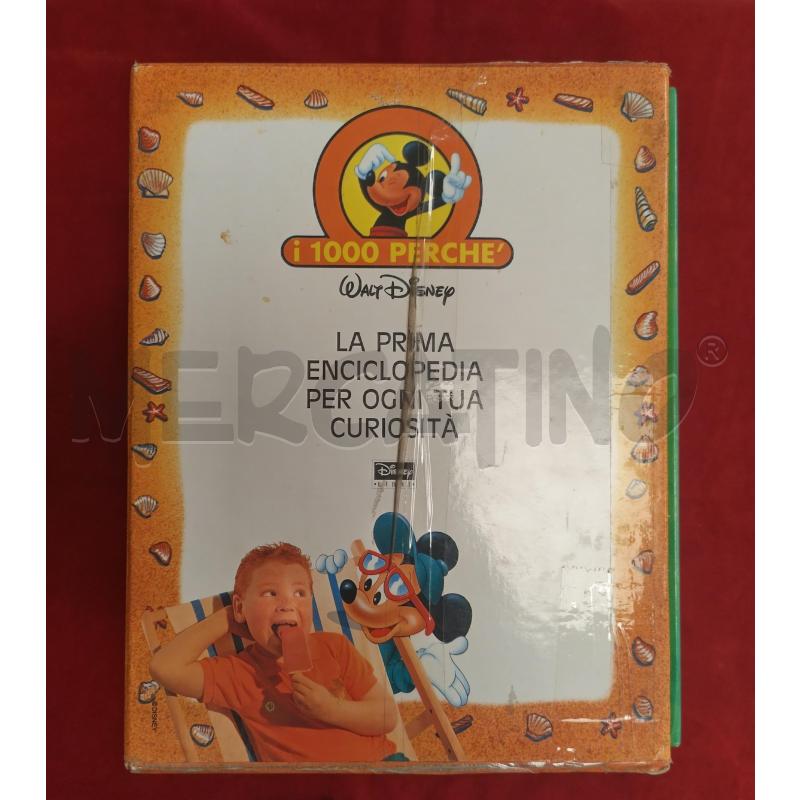 I 1000 PERCHÉ WALT DISNEY COFANETTO COMPLETO 24 VOLUMI | Mercatino dell'Usato Roma porta maggiore 5