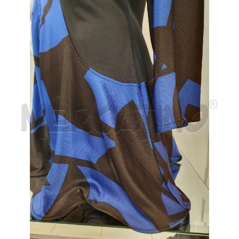 JUNKO KOSHINO CARDIGAN DONNA BLU NERO ZIP | Mercatino dell'Usato Roma porta maggiore 4