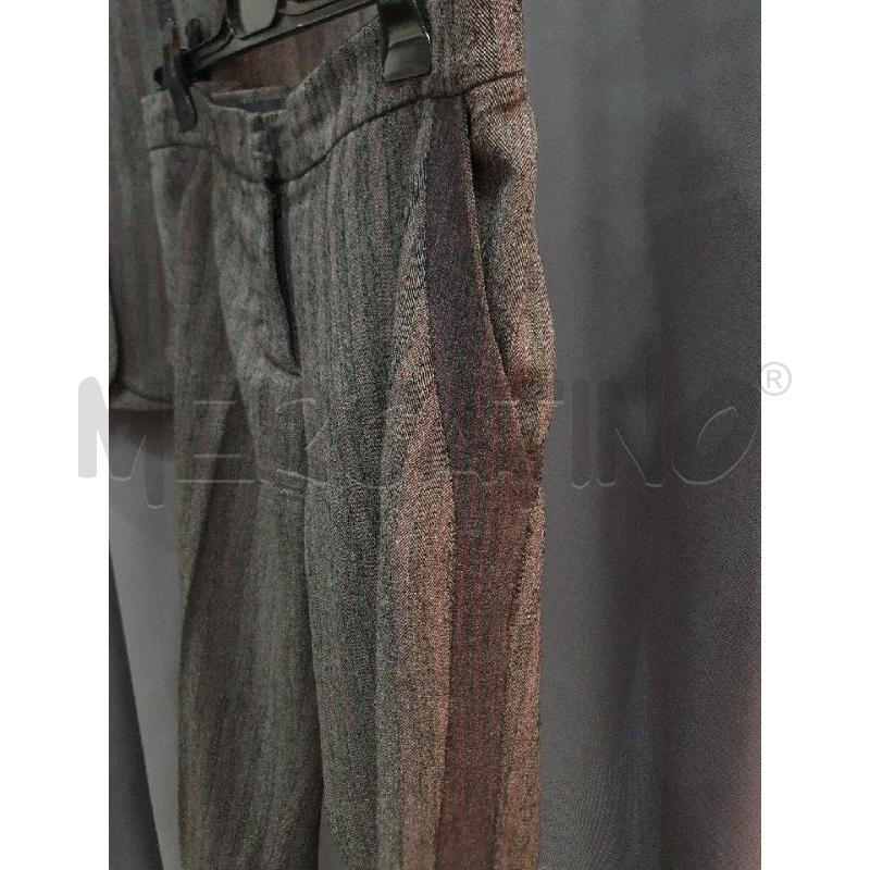 JUST CAVALLI COMPLETO DONNA GRIGIO GESSATO VIOLA GIACCA+PANTALONE  | Mercatino dell'Usato Roma porta maggiore 3