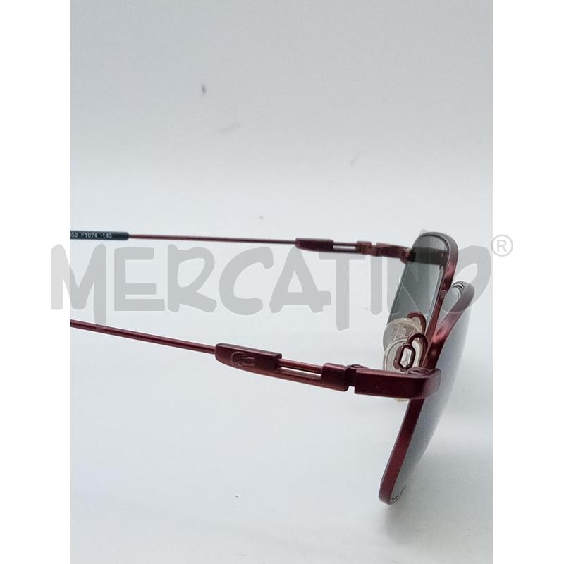 LACOSTE OCCHIALI LENTE NERA RETTANGOLARE MONTATURA BRONZO LOGHETTO | Mercatino dell'Usato Roma porta maggiore 2