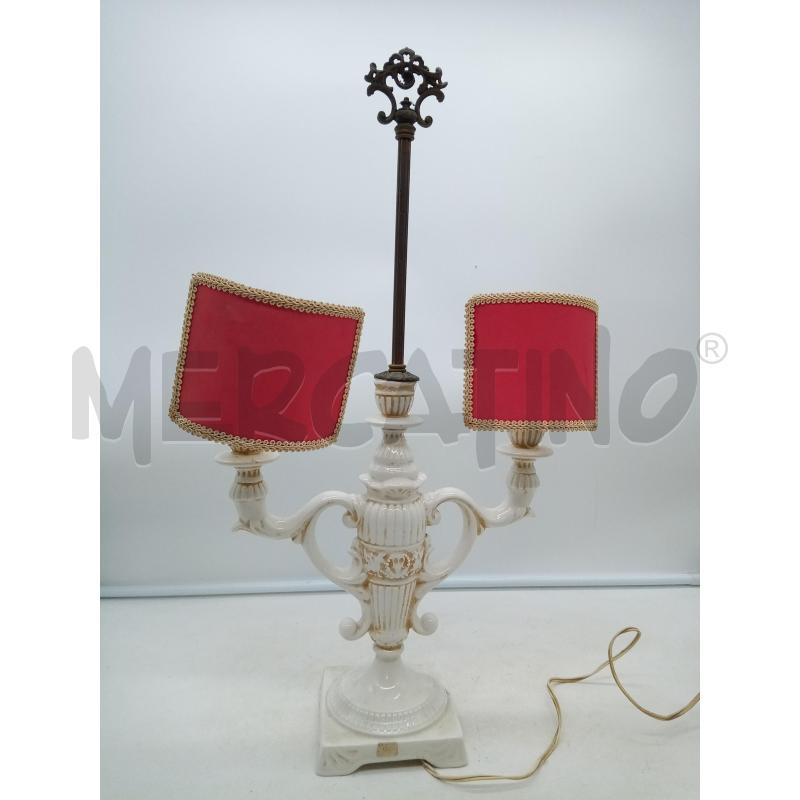 LAMPADA CERAMICA 2 L VENTOLINE MAGENTA  | Mercatino dell'Usato Roma porta maggiore 1