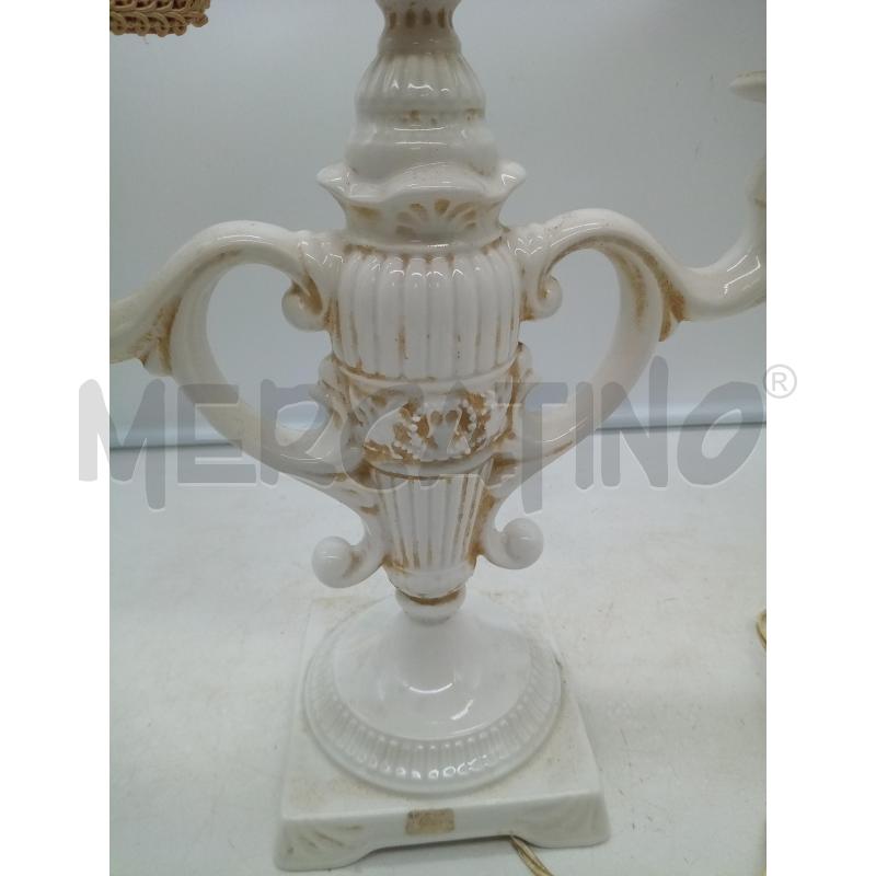 LAMPADA CERAMICA 2 L VENTOLINE MAGENTA  | Mercatino dell'Usato Roma porta maggiore 2