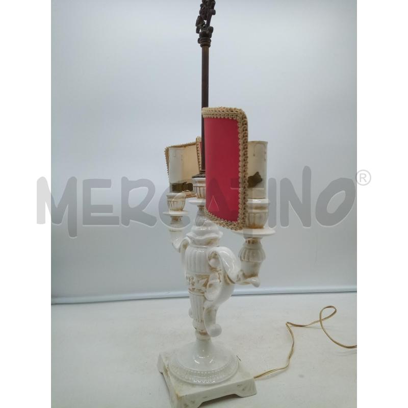 LAMPADA CERAMICA 2 L VENTOLINE MAGENTA  | Mercatino dell'Usato Roma porta maggiore 5