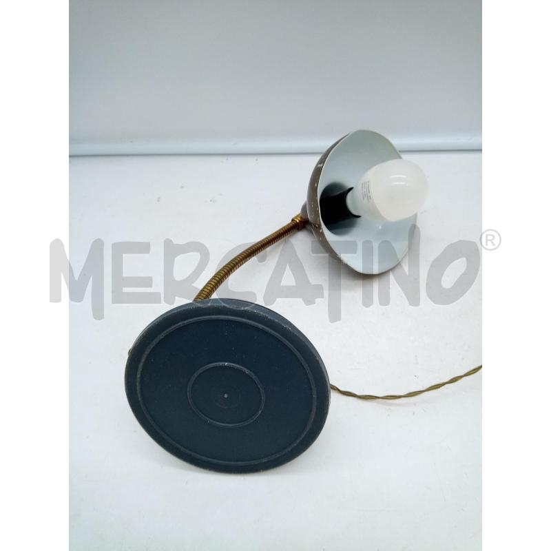 LAMPADA DA SCRIVANIA MARRONE  | Mercatino dell'Usato Roma porta maggiore 4