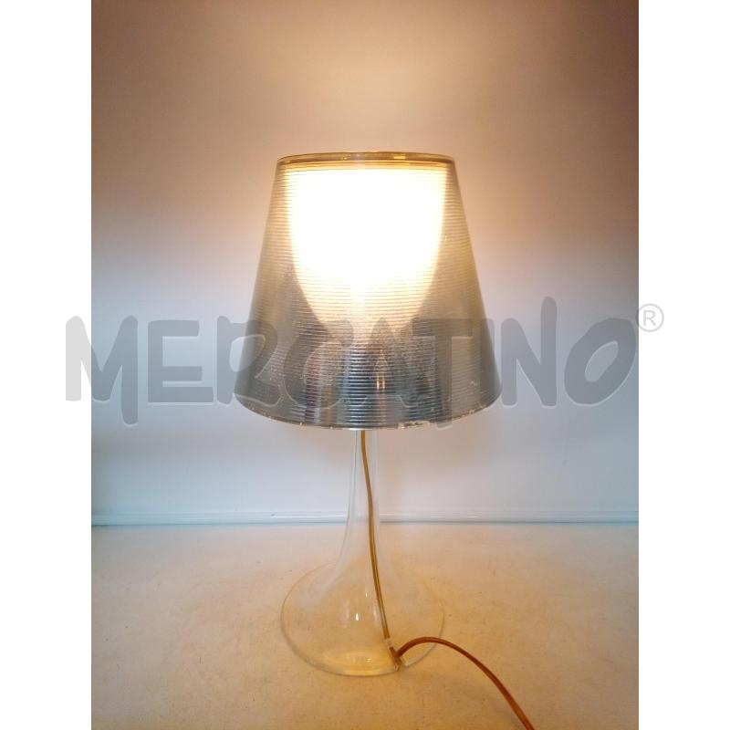 LAMPADA MISS K FLOS  BASE PLEXY PARALUME METALLICO  | Mercatino dell'Usato Roma porta maggiore 3