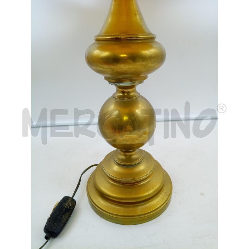 LAMPADA OTTONE PARALUME ONDULATO | Mercatino dell'Usato Roma porta maggiore 3