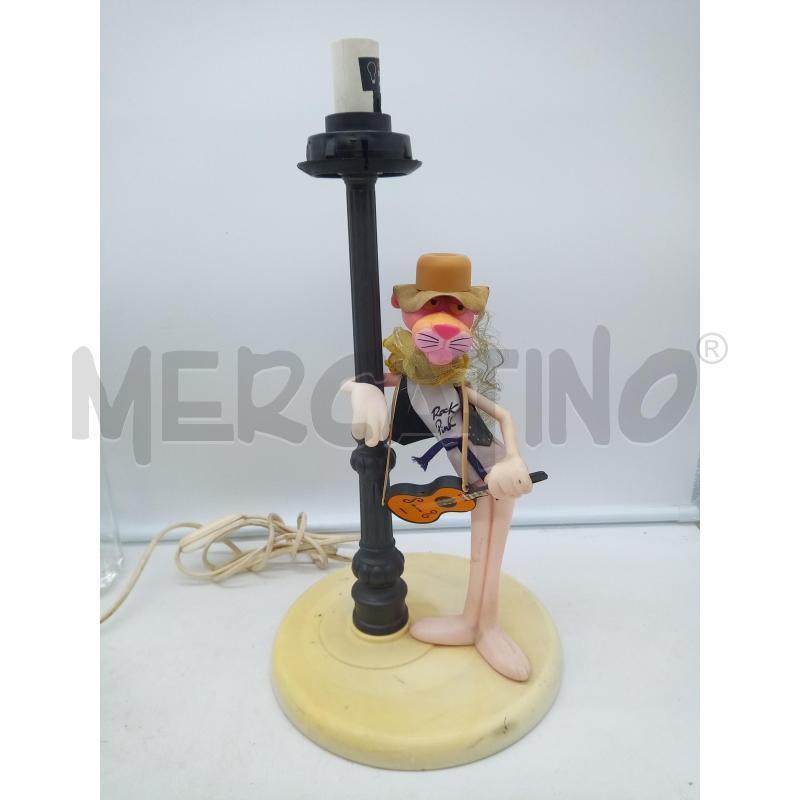 LAMPADA PLASTICA PANTERA ROSA ANNI 70 DA RIV | Mercatino dell'Usato Roma porta maggiore 1