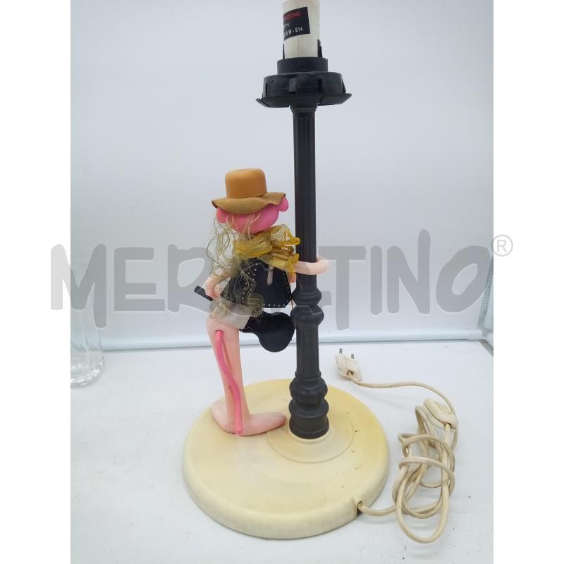 LAMPADA PLASTICA PANTERA ROSA ANNI 70 DA RIV | Mercatino dell'Usato Roma porta maggiore 3