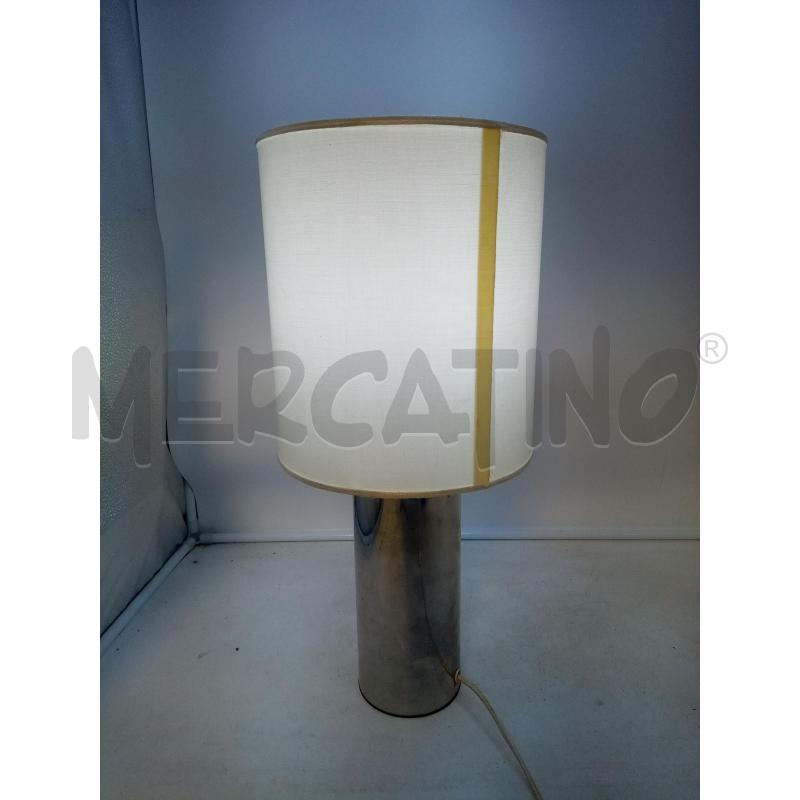 LAMPADA REGGIANI PICCOLA CILINDRO CROMATO | Mercatino dell'Usato Roma porta maggiore 3