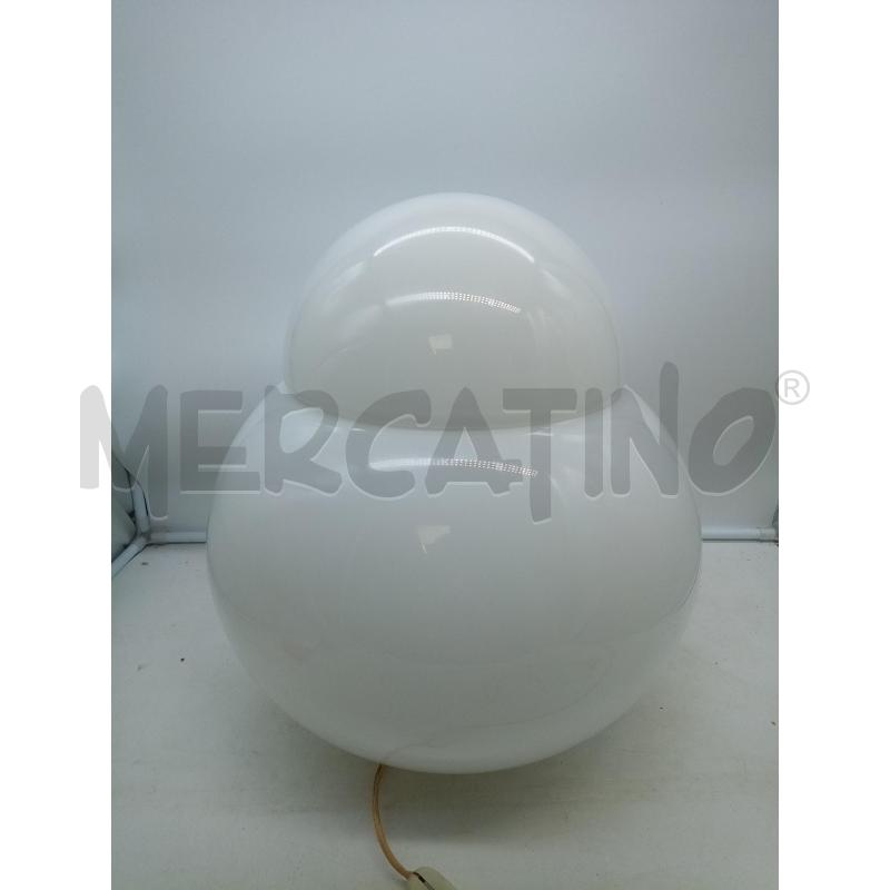 LAMPADA VETRO OPALINO DARUMA FONTANA ARTE | Mercatino dell'Usato Roma porta maggiore 1