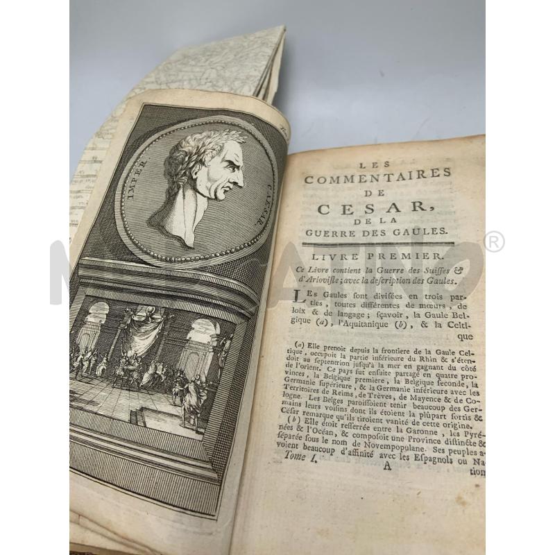 LES COMMENTAIRES DE CESAR 2 VOLUMI 1763 | Mercatino dell'Usato Roma porta maggiore 3
