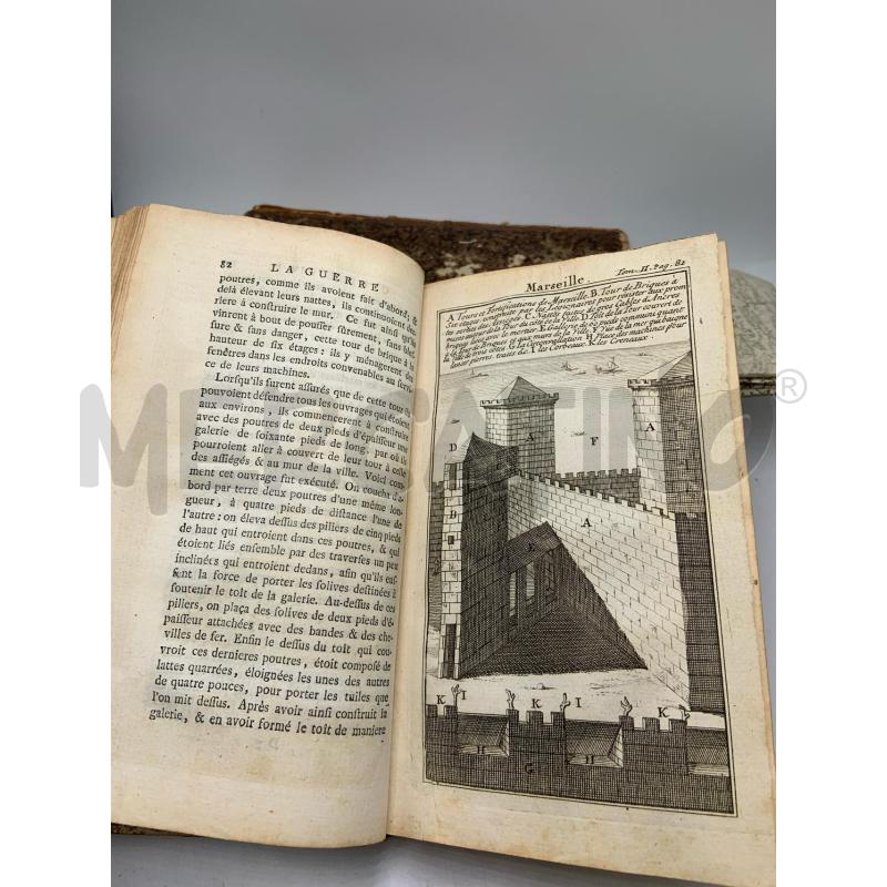 LES COMMENTAIRES DE CESAR 2 VOLUMI 1763 | Mercatino dell'Usato Roma porta maggiore 5