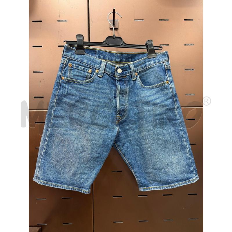 LEVI'S BERMUDA UOMO DENIM AZZURRO  | Mercatino dell'Usato Roma porta maggiore 1