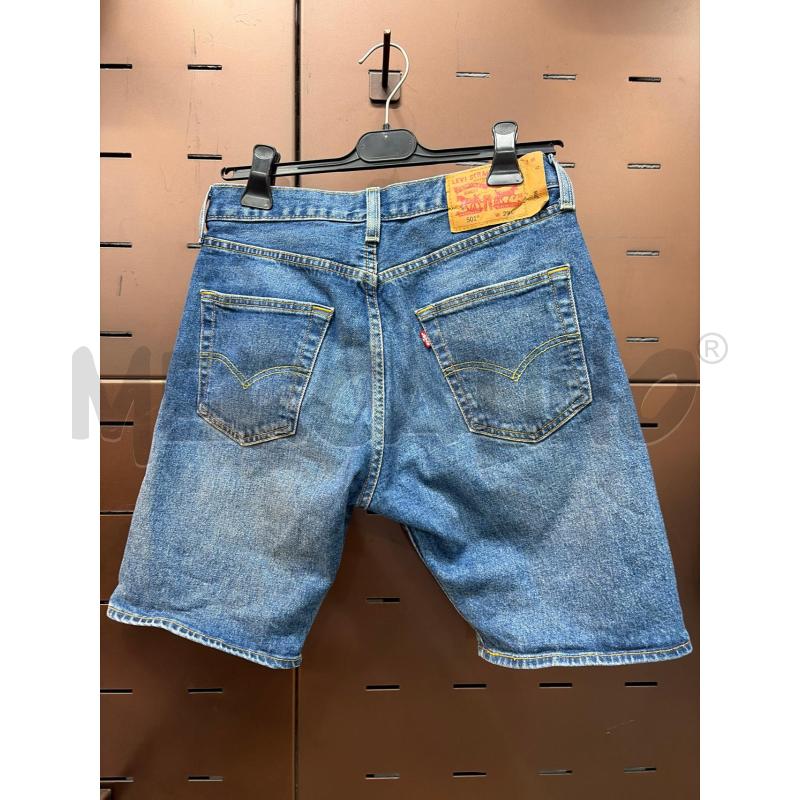 LEVI'S BERMUDA UOMO DENIM AZZURRO  | Mercatino dell'Usato Roma porta maggiore 2