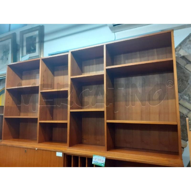 LIBRERIA MODULARE ATTREZZATA 4 CASS 1 RIBATA   | Mercatino dell'Usato Roma porta maggiore 5