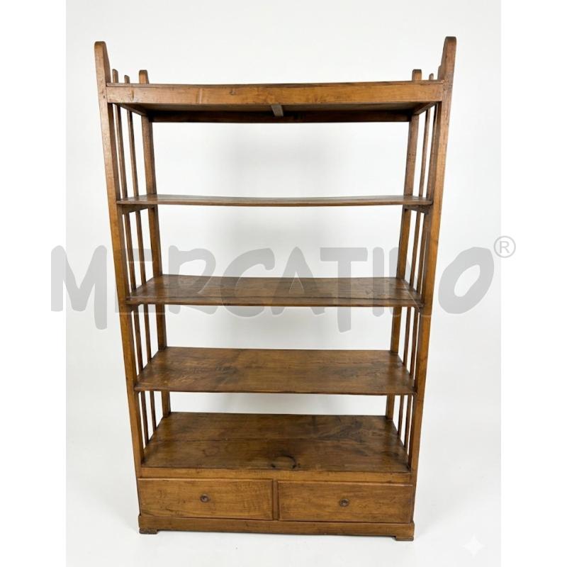 LIBRERIA UN MODULO 4 RIPIANI LEGNO | Mercatino dell'Usato Roma porta maggiore 1