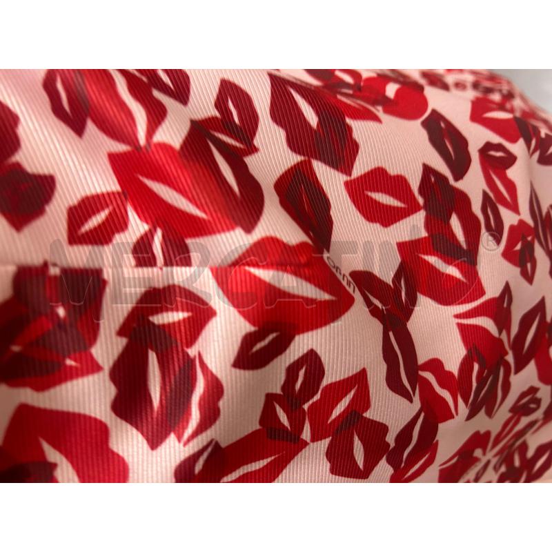 LIU JO VESTITO DONNA ROSATO FANTASIA LABBRA ROSSE | Mercatino dell'Usato Roma porta maggiore 3