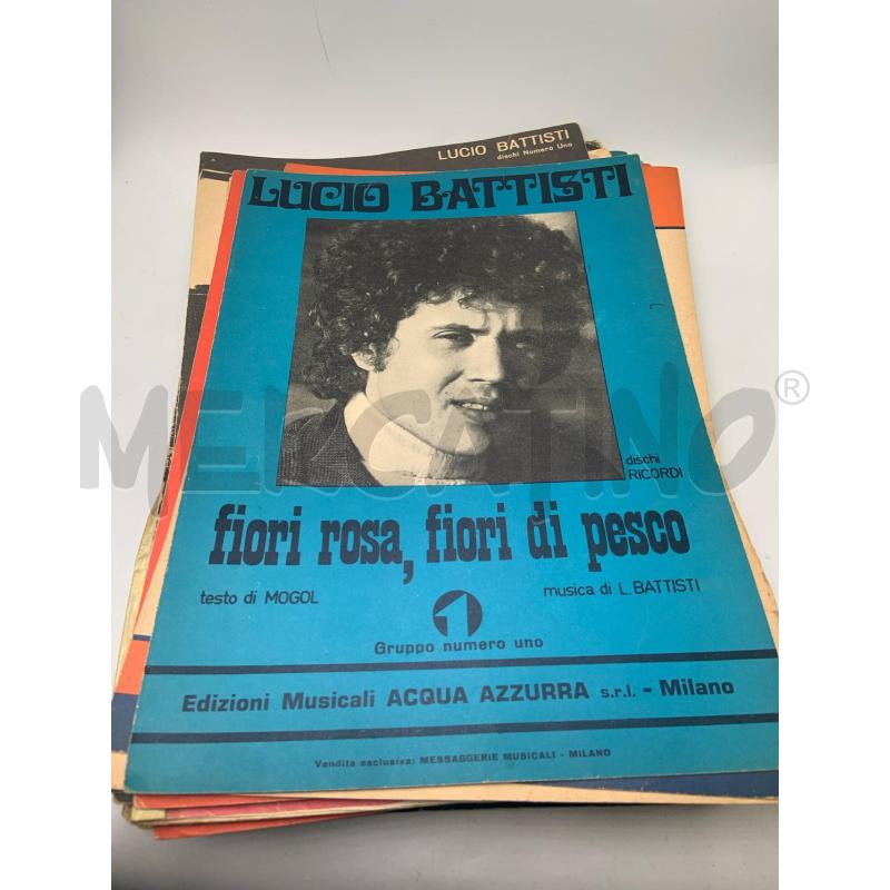 LOTTO SPARTITI ANNI 50/60/70  | Mercatino dell'Usato Roma porta maggiore 4