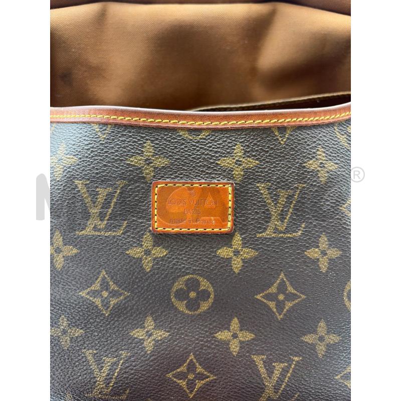 LOUIS VUITTON BORSA DONNA MARRONE MONOGRAM SAUMUR 35  | Mercatino dell'Usato Roma porta maggiore 3