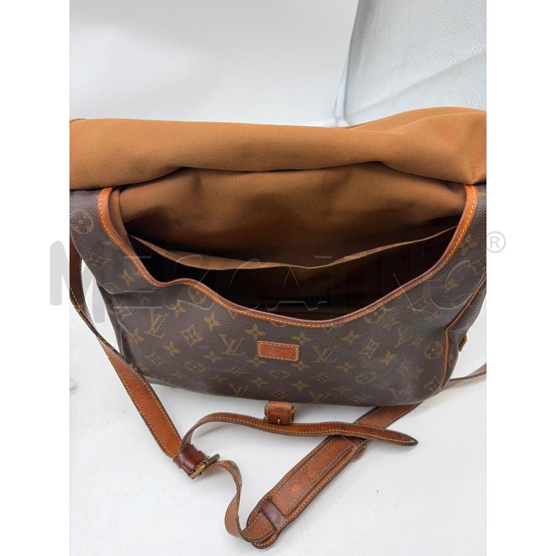 LOUIS VUITTON BORSA DONNA MARRONE MONOGRAM SAUMUR 35  | Mercatino dell'Usato Roma porta maggiore 4