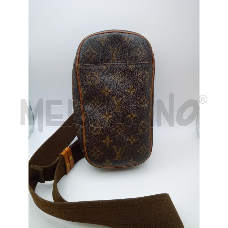 LOUIS VUITTON BORSA TRACOLLA MARRONE MONOGRAM ZIP  | Mercatino dell'Usato Roma porta maggiore 1