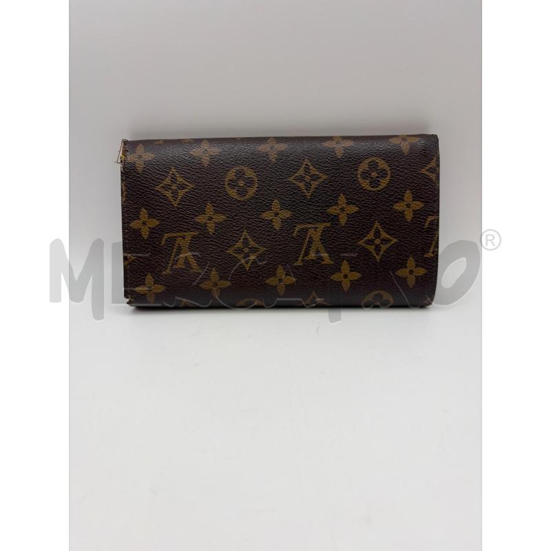 LOUIS VUITTON PORTA FOGLIO MARRONE PELLE MONOGRAM DA RIV | Mercatino dell'Usato Roma porta maggiore 2