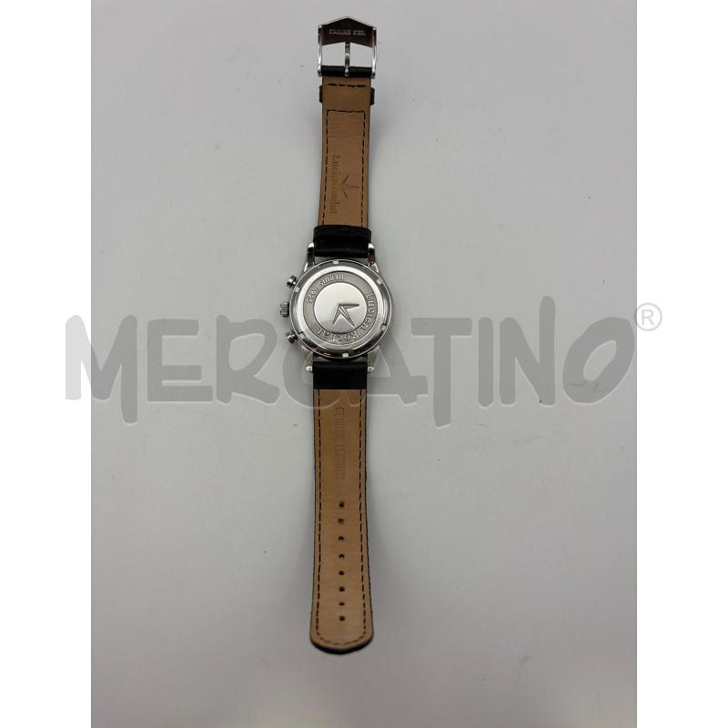 LUCIEN ROCHAT OROLOGIO DA POLSO QUADRANTE BIANCO DETT GOLD CINTURINO NERO PELLE | Mercatino dell'Usato Roma porta maggiore 3
