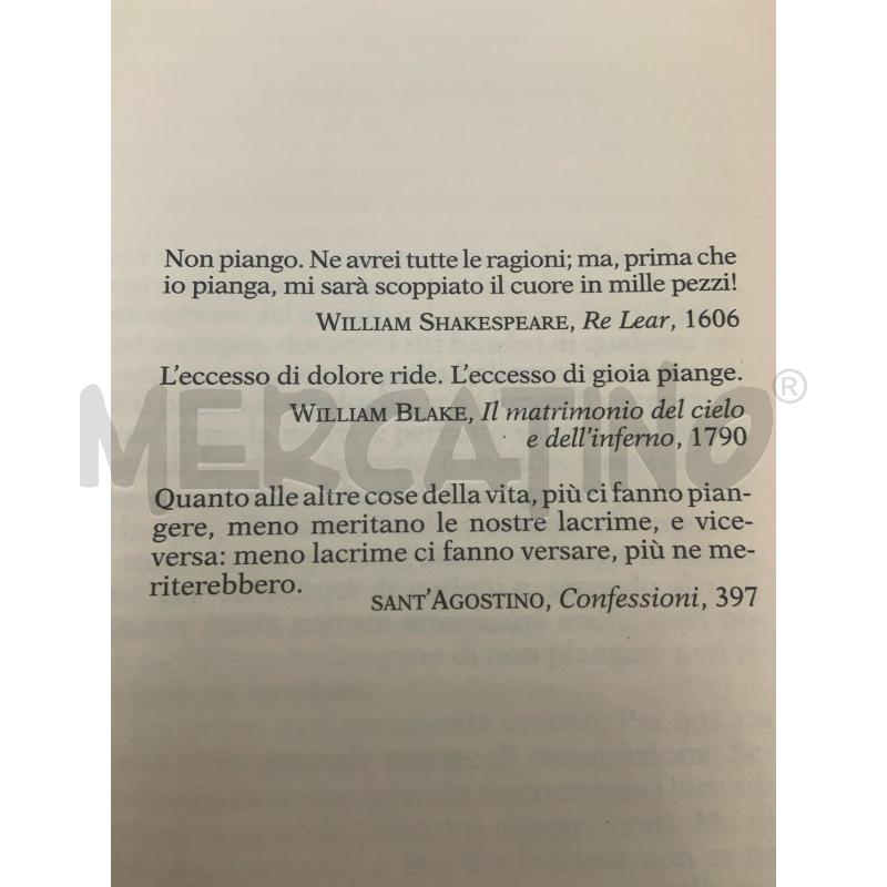 LUTZ - STORIA DELLE LACRIME | Mercatino dell'Usato Roma porta maggiore 4