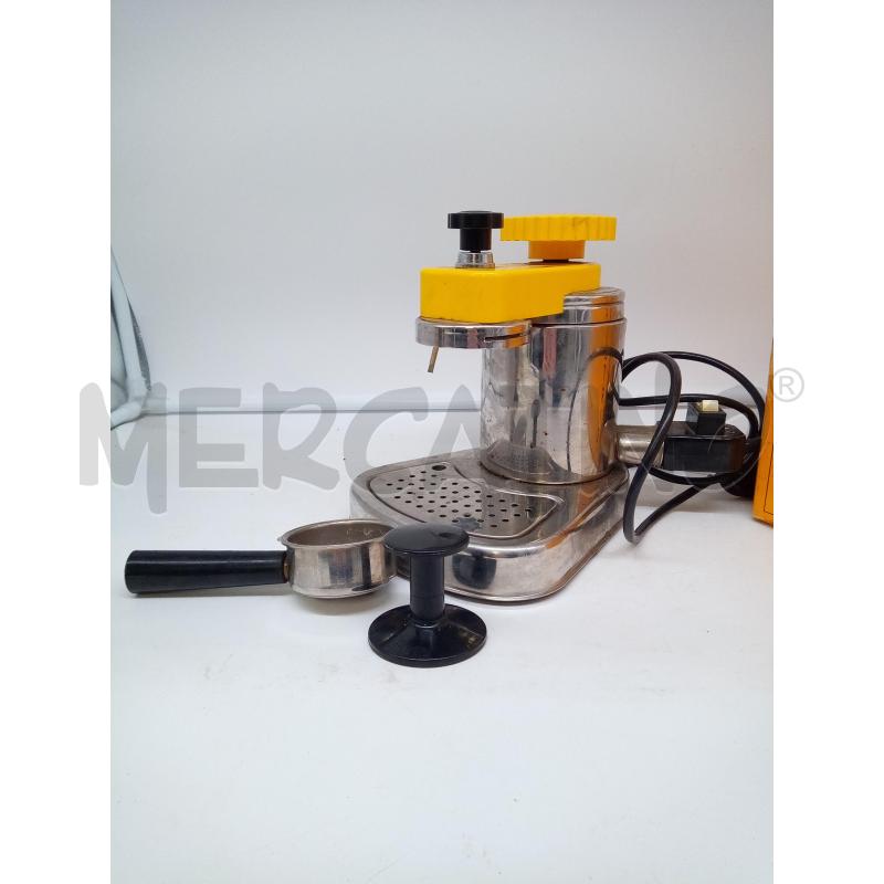 MACCHINA CAFFÈ TRACANZAN ALFA ELECTRIC GIALLA | Mercatino dell'Usato Roma porta maggiore 2