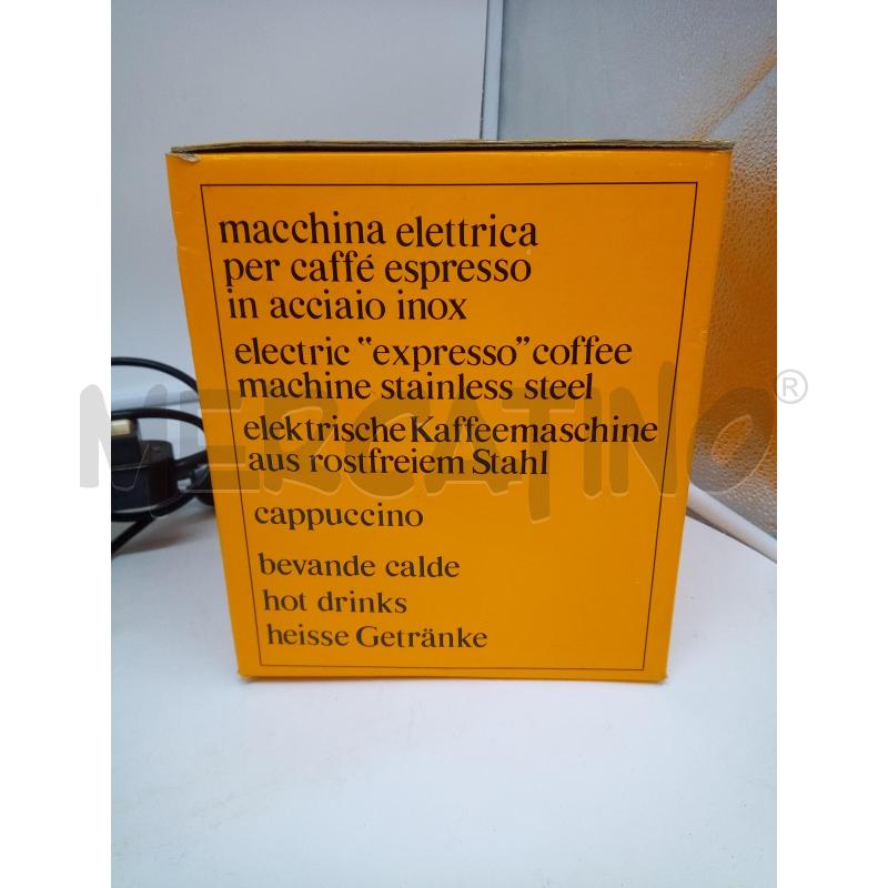MACCHINA CAFFÈ TRACANZAN ALFA ELECTRIC GIALLA | Mercatino dell'Usato Roma porta maggiore 4