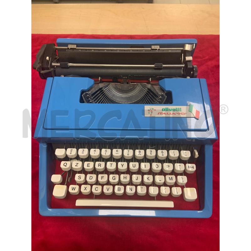 MACCHINA DA SCRIVERE OLIVETTI ITALIA 90 | Mercatino dell'Usato Roma porta maggiore 1