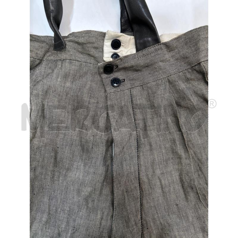 MALLONI BORSA MOD. PANTALONE MANICI NERI PELLE | Mercatino dell'Usato Roma porta maggiore 5