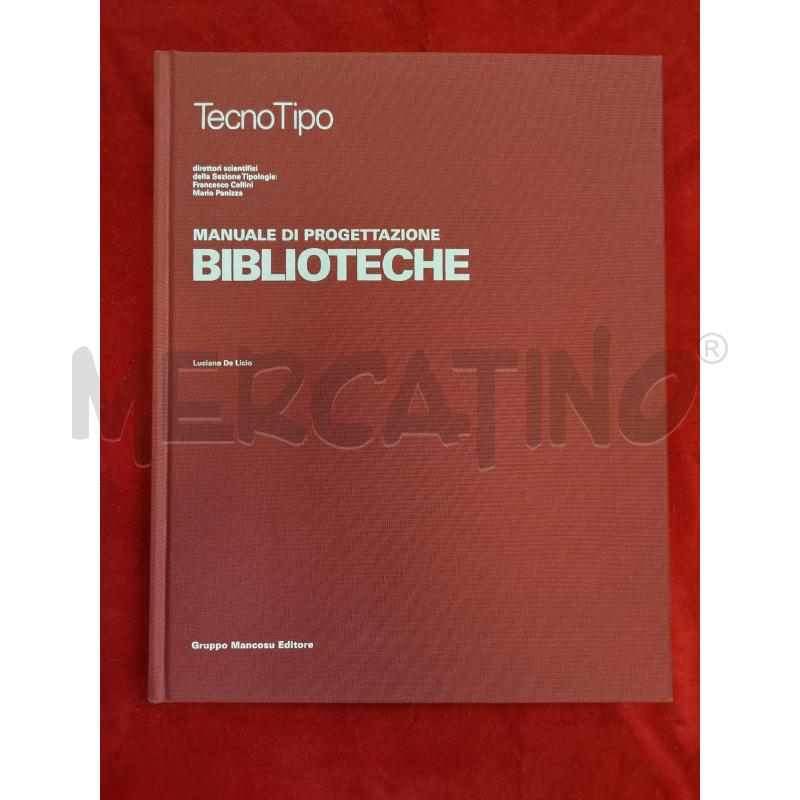 MANUALE DI PROGETTAZIONE BIBLIOTECHE | Mercatino dell'Usato Roma porta maggiore 3