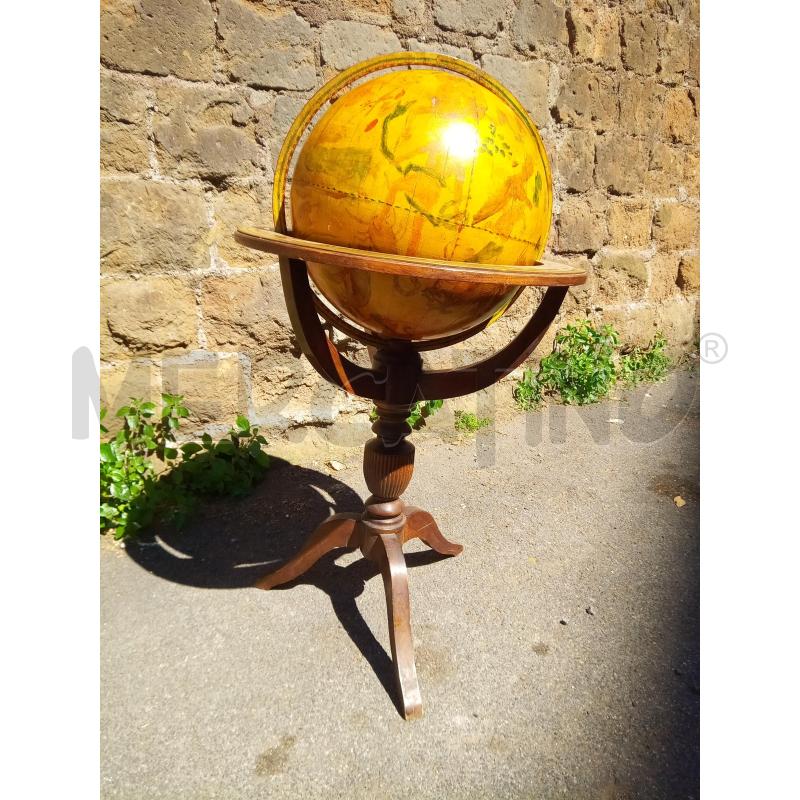 MAPPAMONDO ASTROLOGICO DA TERRA DIPINTO A MANO  | Mercatino dell'Usato Roma porta maggiore 2