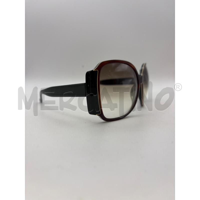 MARC JACOBS OCCHIALI DONNA MONTATURA MARRONE DAV STANG VERDI SCRITTA DORATA LENTE SFUMATA CHIARA | Mercatino dell'Usato Roma porta maggiore 2