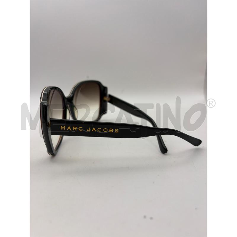 MARC JACOBS OCCHIALI DONNA MONTATURA MARRONE DAV STANG VERDI SCRITTA DORATA LENTE SFUMATA CHIARA | Mercatino dell'Usato Roma porta maggiore 4