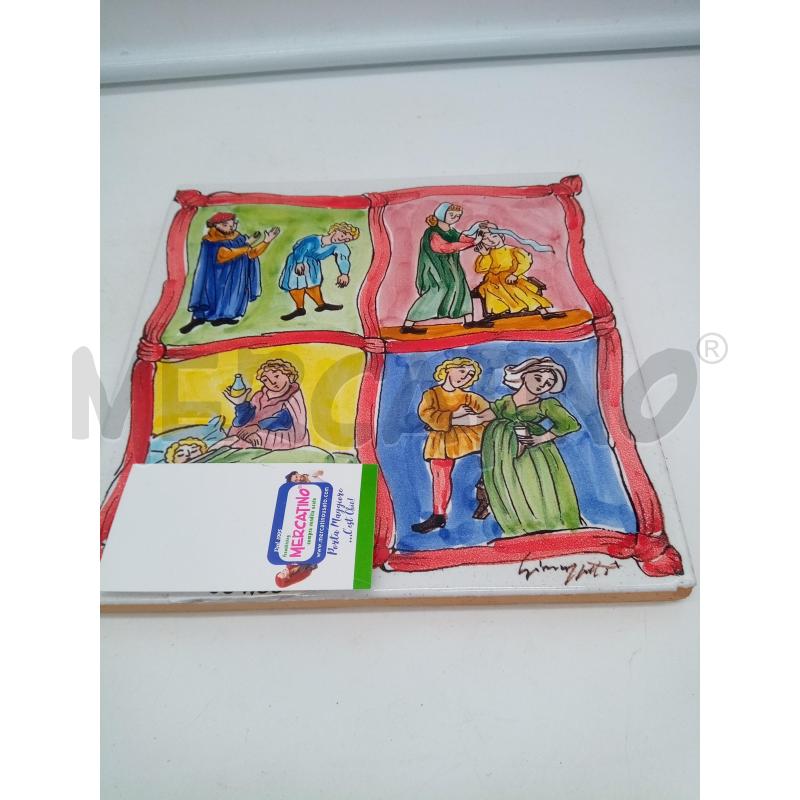 MATTONELLA MAIOLICA MESTIERE MEDICO+SCAT | Mercatino dell'Usato Roma porta maggiore 1