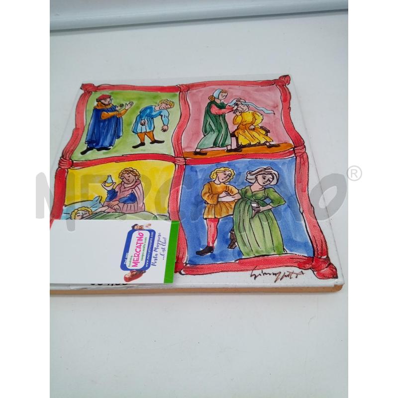 MATTONELLA MAIOLICA MESTIERE MEDICO+SCAT | Mercatino dell'Usato Roma porta maggiore 3
