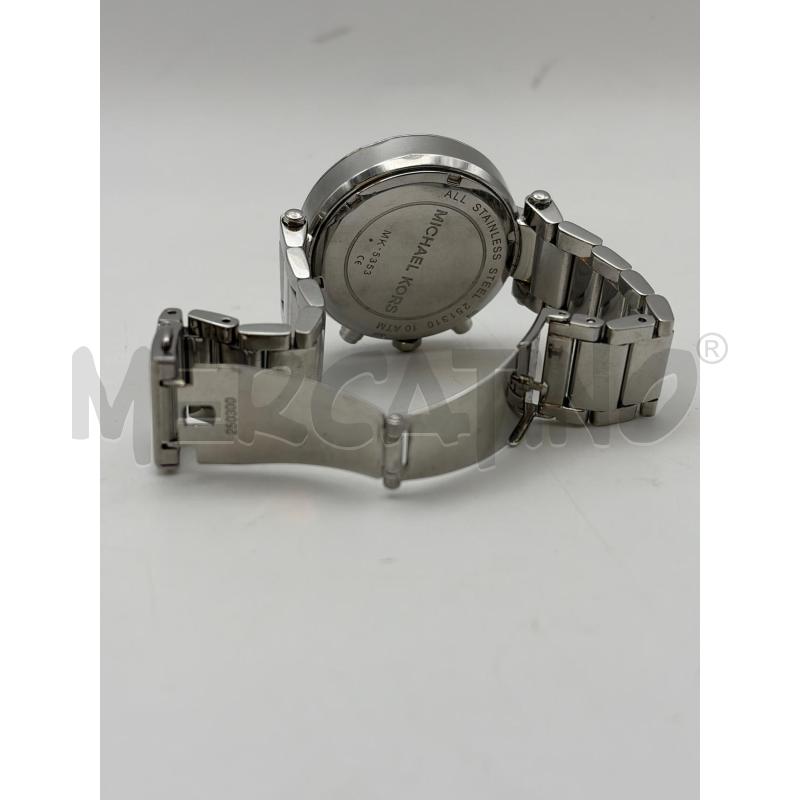 MICHAEL KORS OROLOGIO DA POLSO SILVER QUADRANTE CON STRASS | Mercatino dell'Usato Roma porta maggiore 4