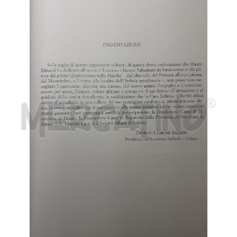 MINARDI - LORENZO E JACOPO SALIMBENI  | Mercatino dell'Usato Roma porta maggiore 2